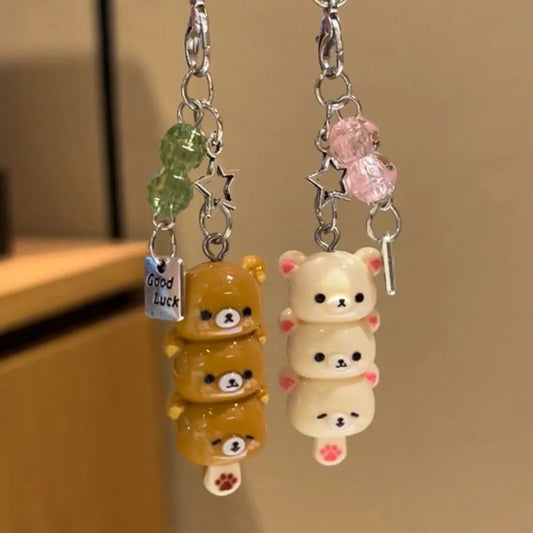 "Kawaii Bear" Phone Charms