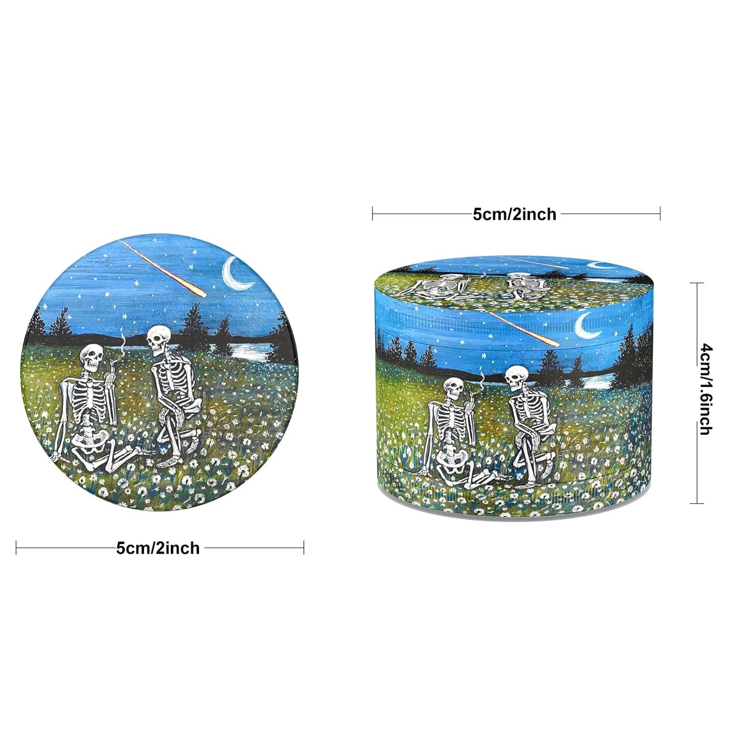 Skeletons Metal Grinder