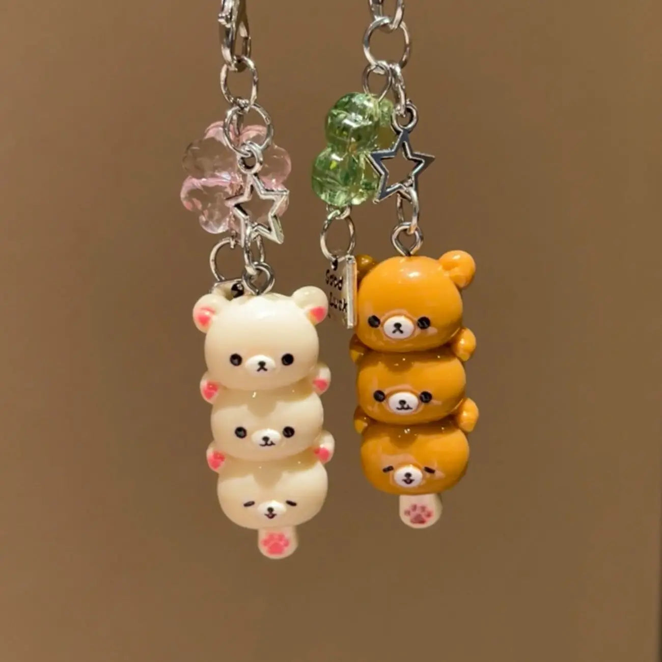 "Kawaii Bear" Phone Charms