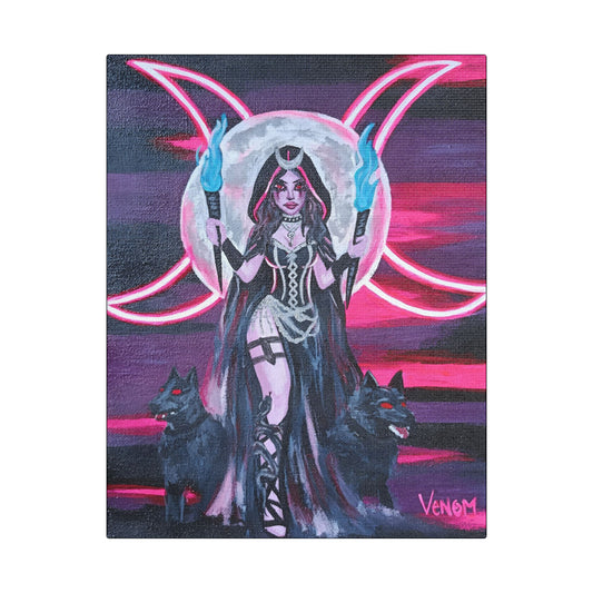 Hekate Goddess Canvas