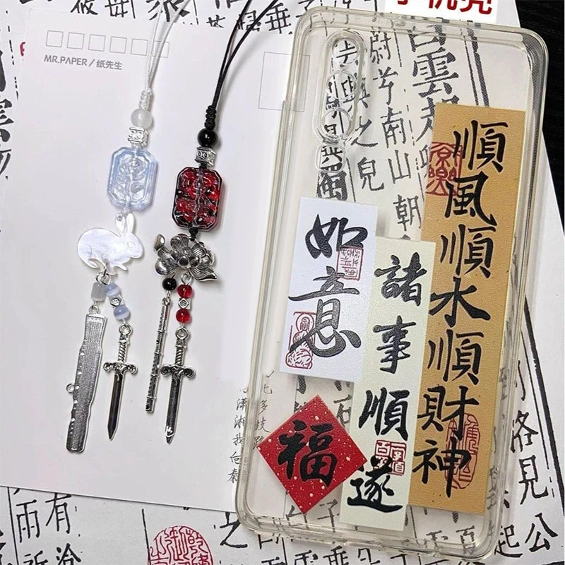 Lucky Asian Phone Charms