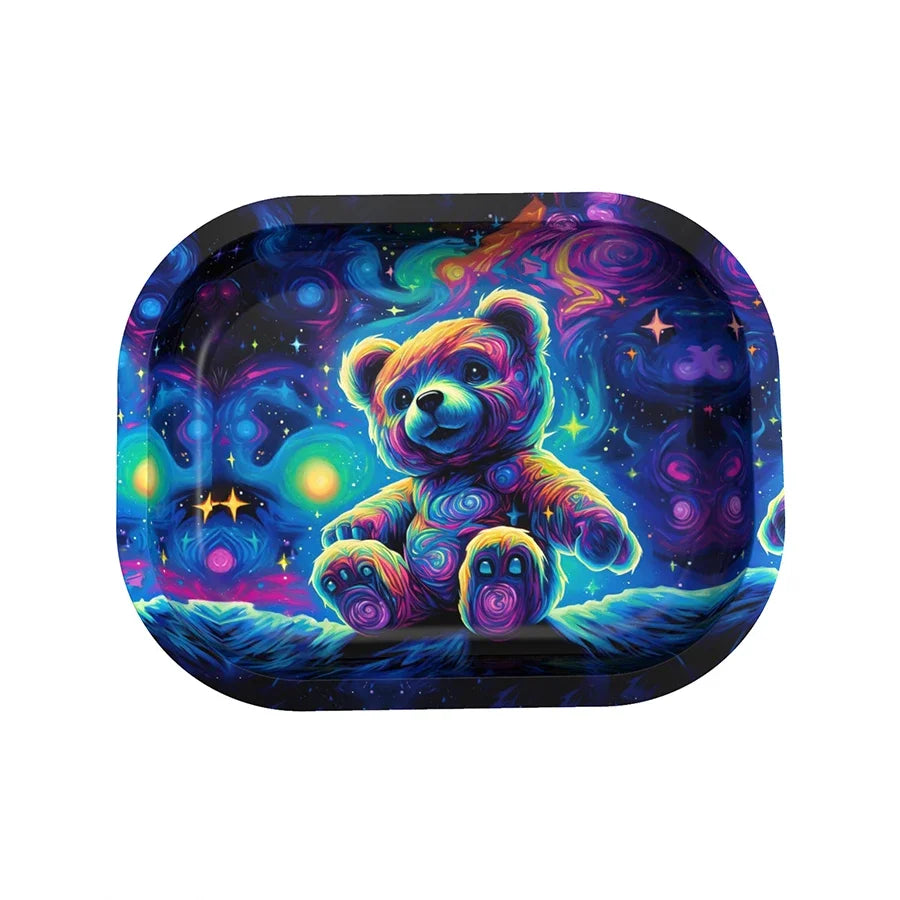 Space Bear Grinder & Rolling Tray Set