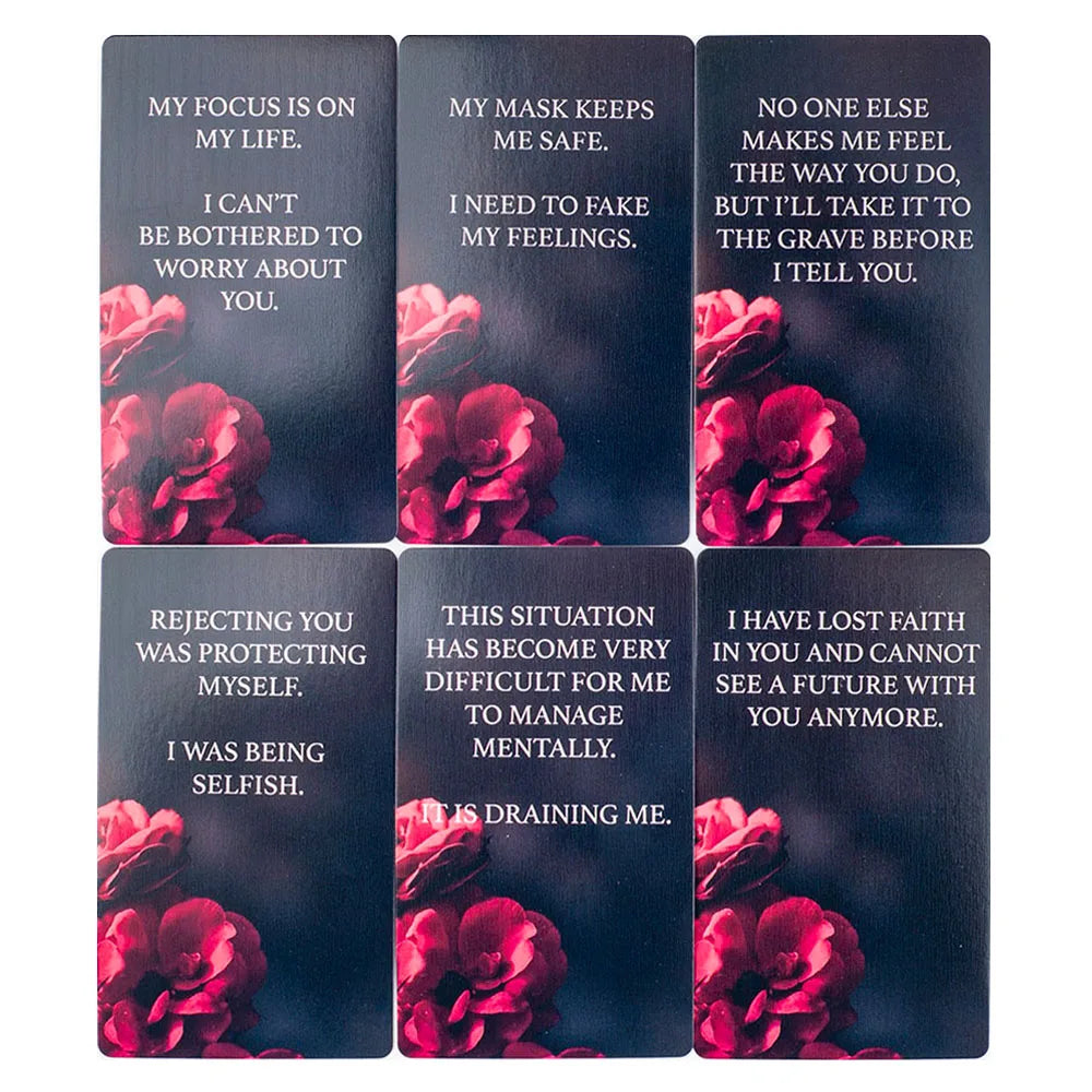 "Dark Confessions" Oracle Cards