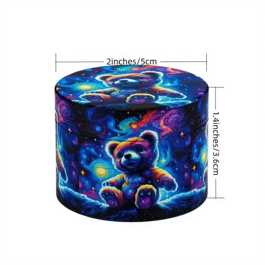 Space Bear Grinder & Rolling Tray Set