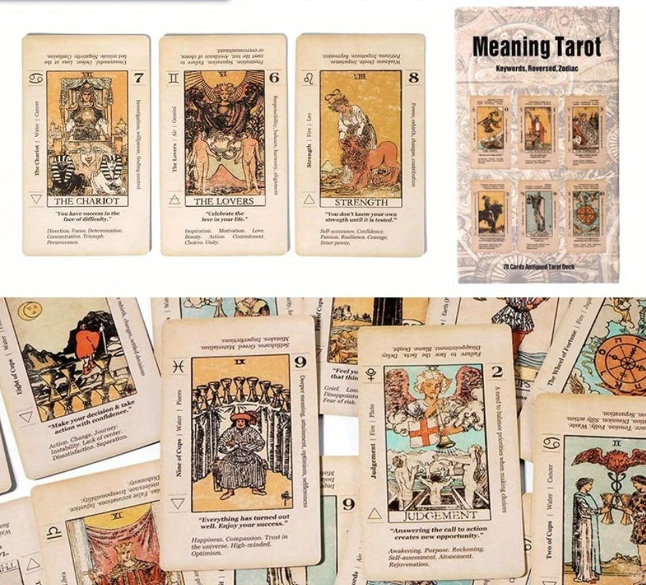 "Meaning" Tarot Deck