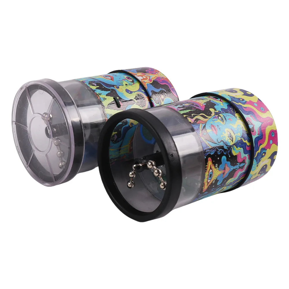 Electric Ball & Chain Grinder - Trippy Design Chosen At Random