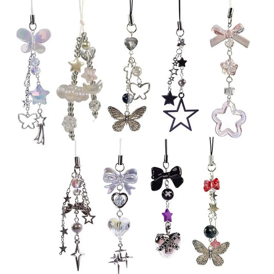 Y2K Phone Charms (Butterflies,Bows & Stars)