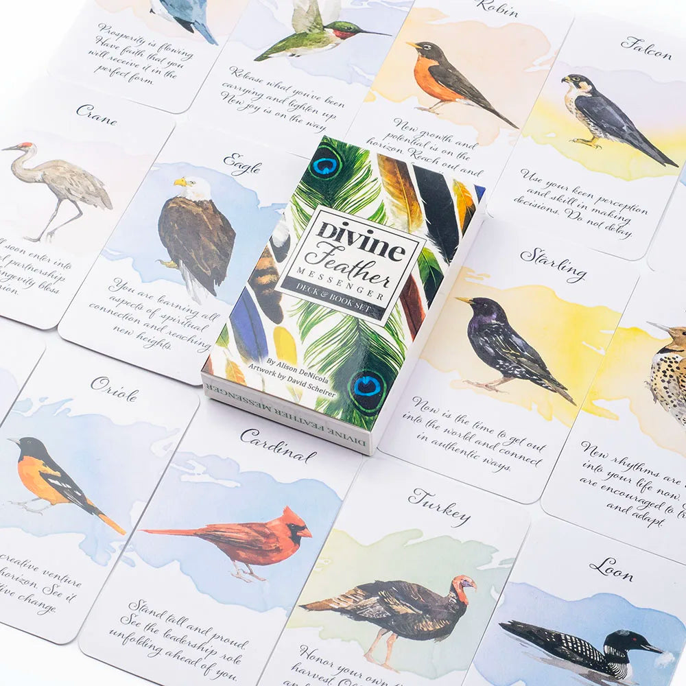 "Divine Feather Messenger" Oracle Deck 🕊️✨