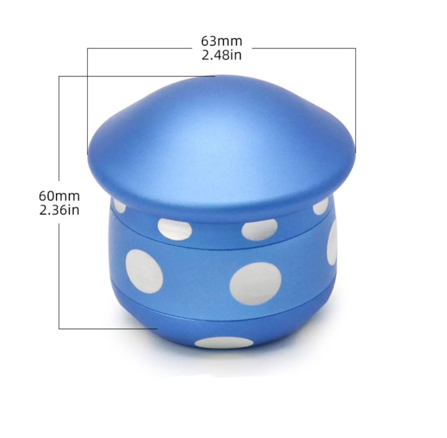 Magic Mushroom Metal Grinder