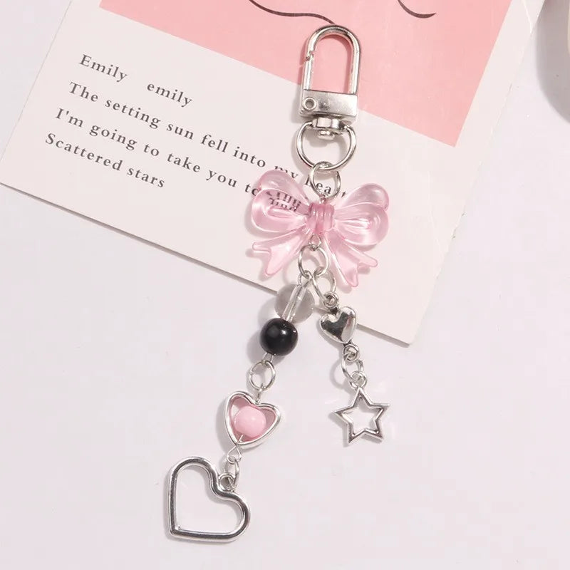 Y2K Bows & Beads Phone Charm