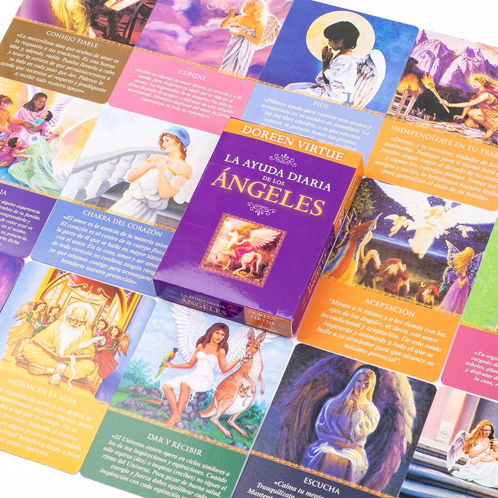 La Guía Diaria de los Ángeles – Oráculo (44 cartas) 🪽✨