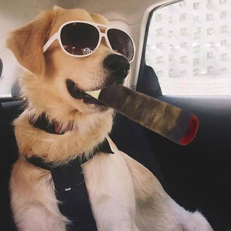 "Paw Papers" Plush Joint Dog Toy