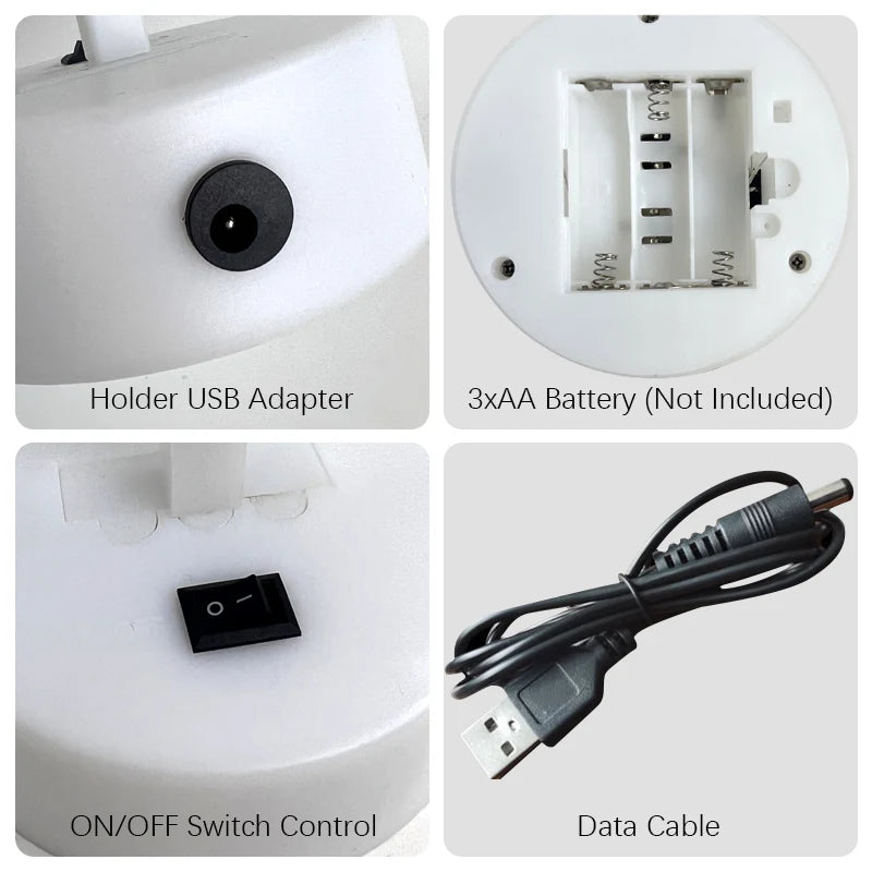 Pink & Blue Planet Neon Sign