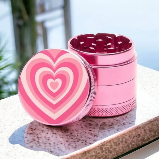 Pink "Girly Pop" Metal Grinder