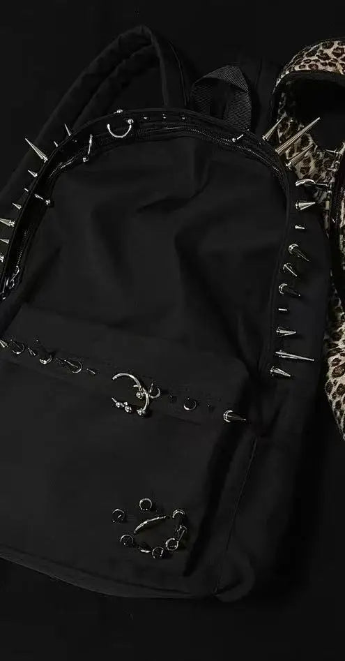 Large Punk Unisex Backpack