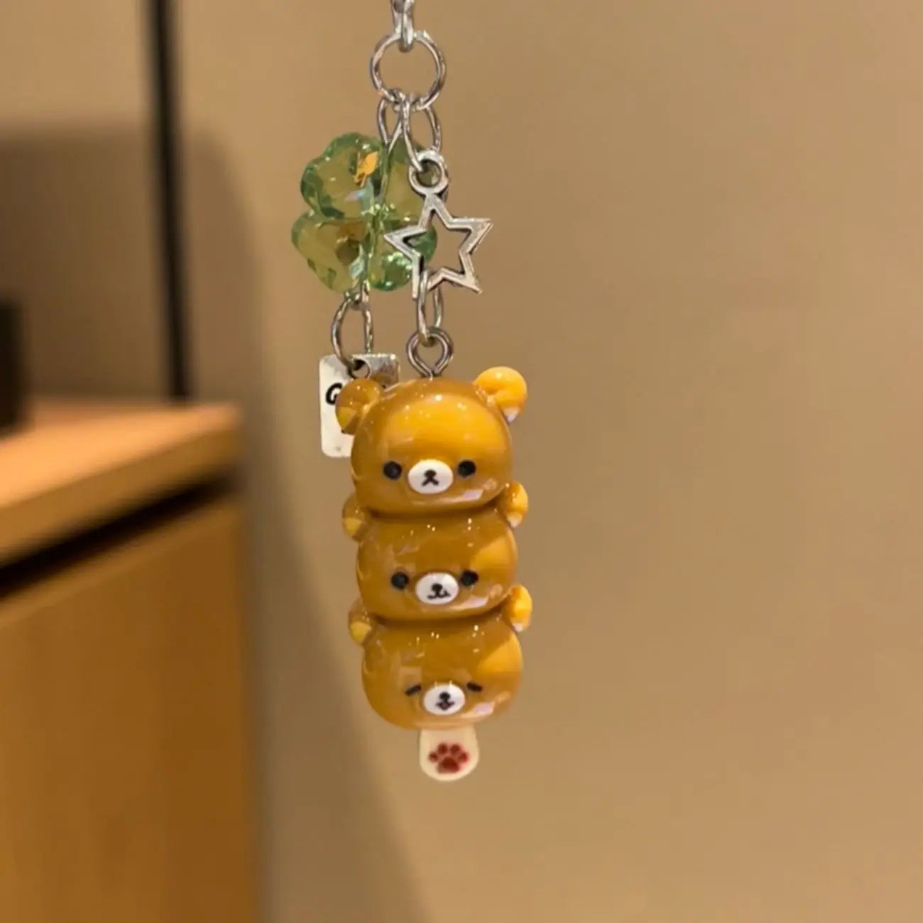 "Kawaii Bear" Phone Charms