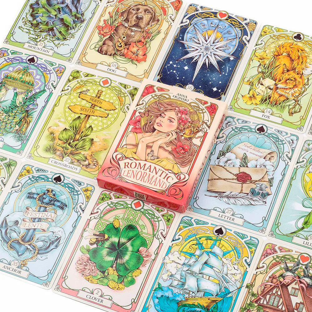 Romantic Lenormand Oracle Deck
