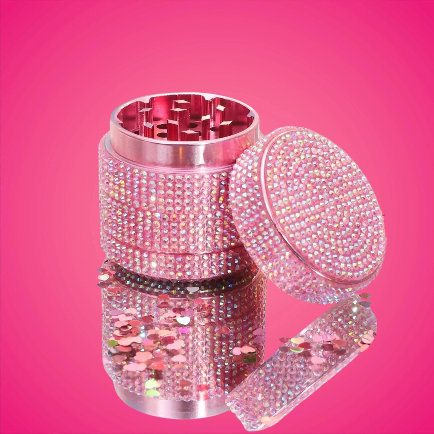 Pink "Girly Pop" Metal Grinder
