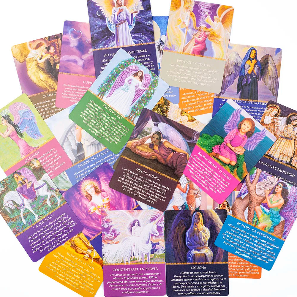 La Guía Diaria de los Ángeles – Oráculo (44 cartas) 🪽✨