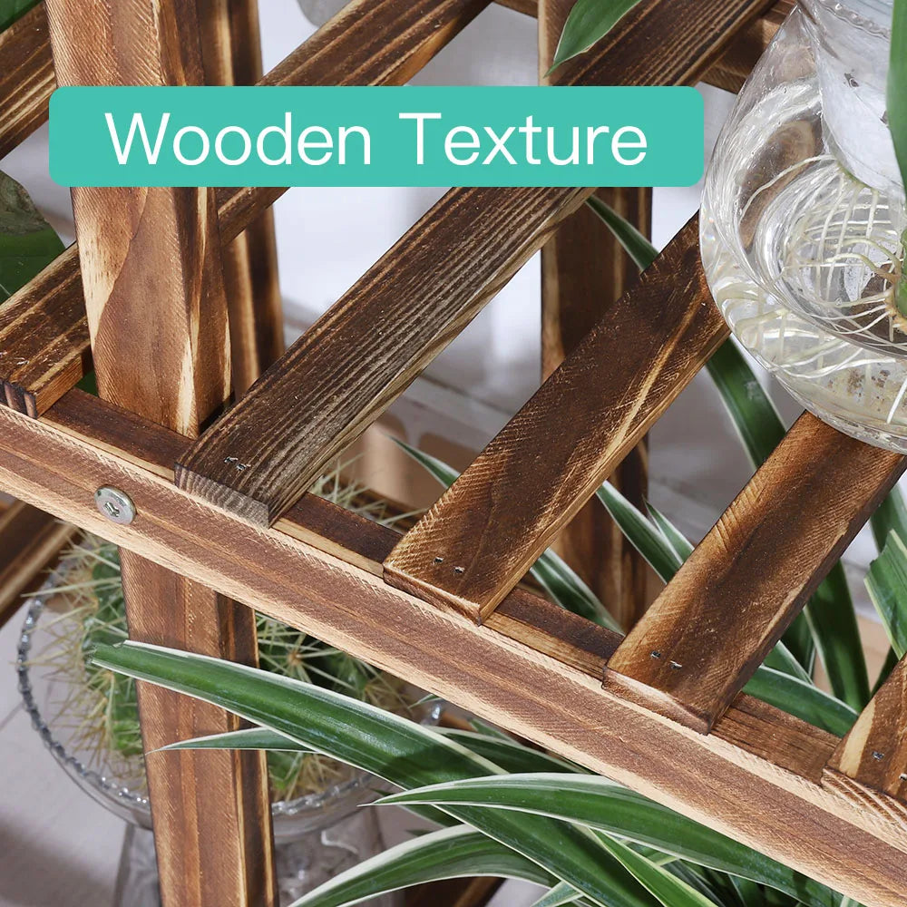 6 Tier Wooden Plant Stand