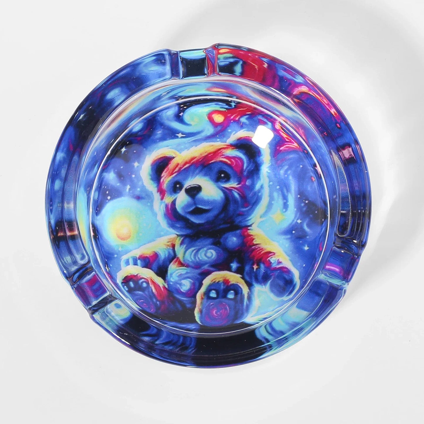 Colorful Glass Ashtrays