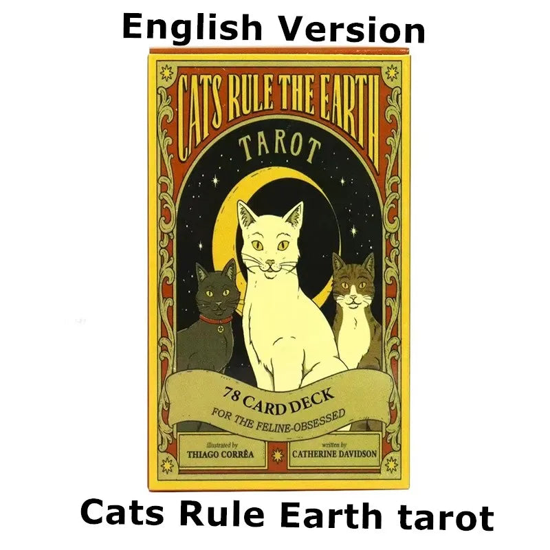 "El Tarot De Los Gatos" (Spanish Version) / "Cats Rule The Earth" (English Version)Tarot Deck