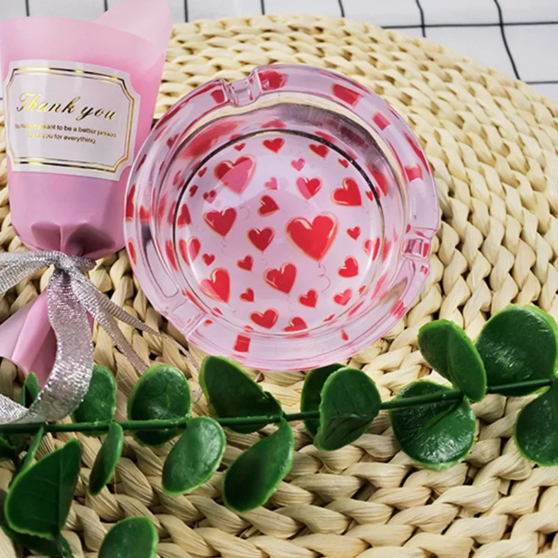 Colorful Glass Ashtrays